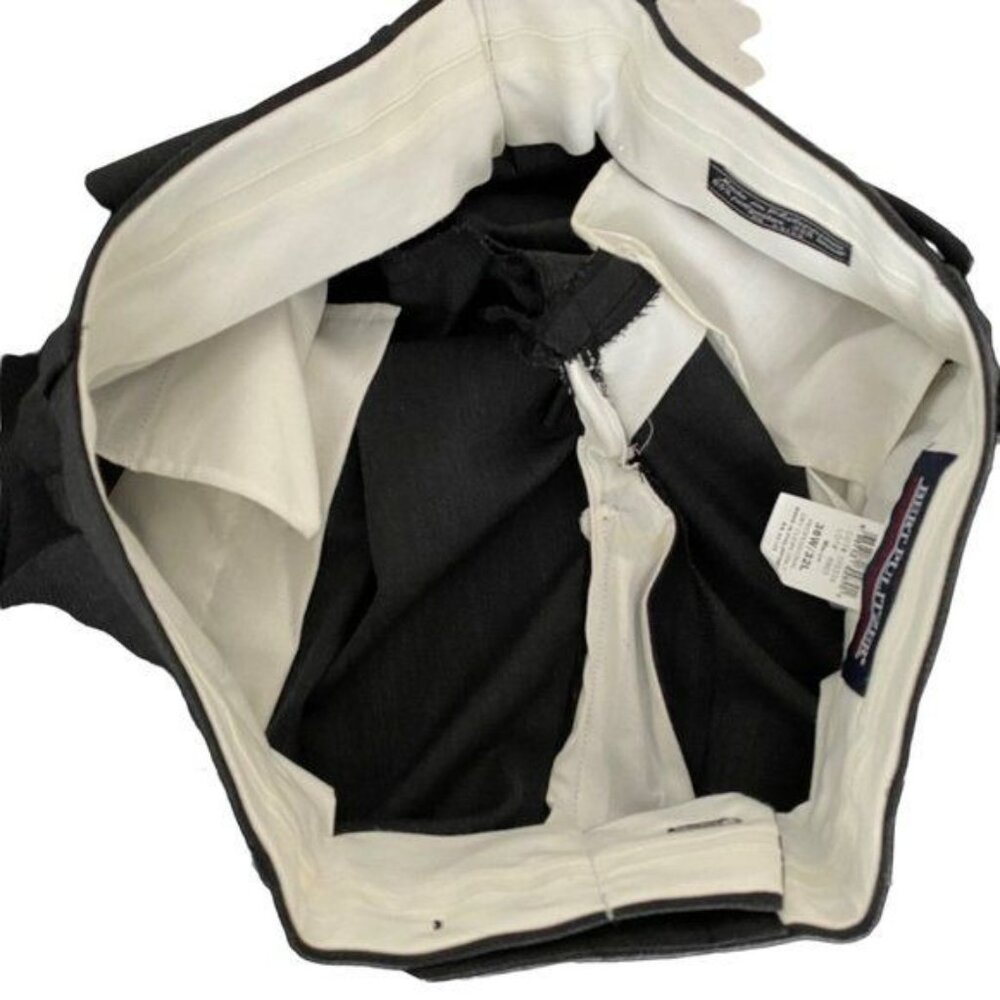 Bert Pulitzer Men's Wool Dress Pants Size 36 X 32 Gray Pleated Cuffed Vintage - Picture 8 of 11